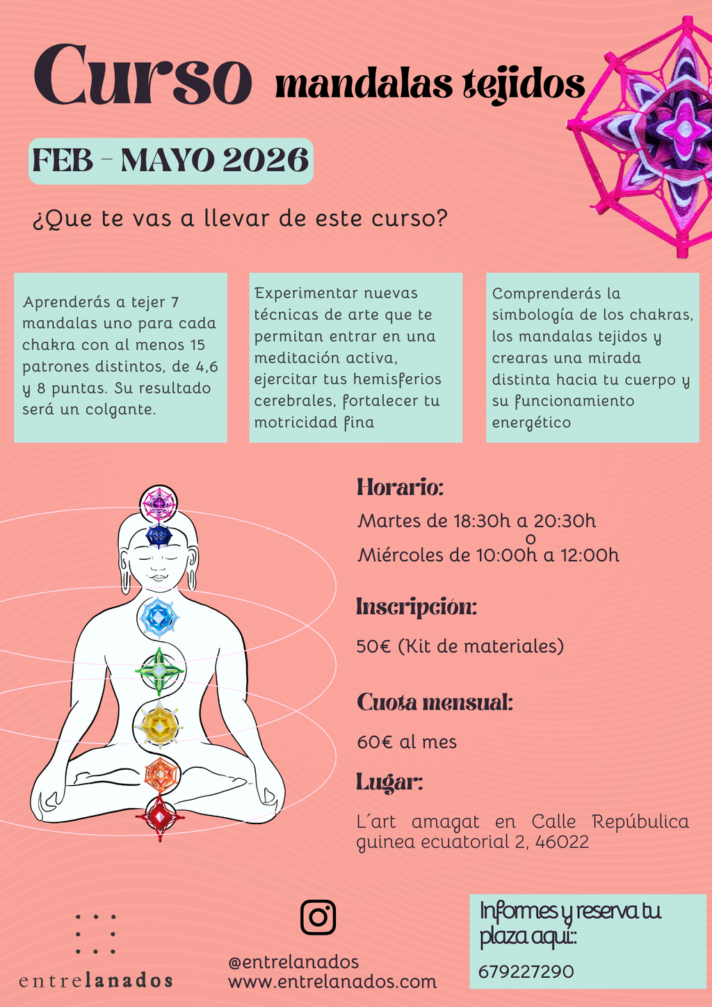 Tejiendo tu Energía vital: Un viaje a través de los Chakras
