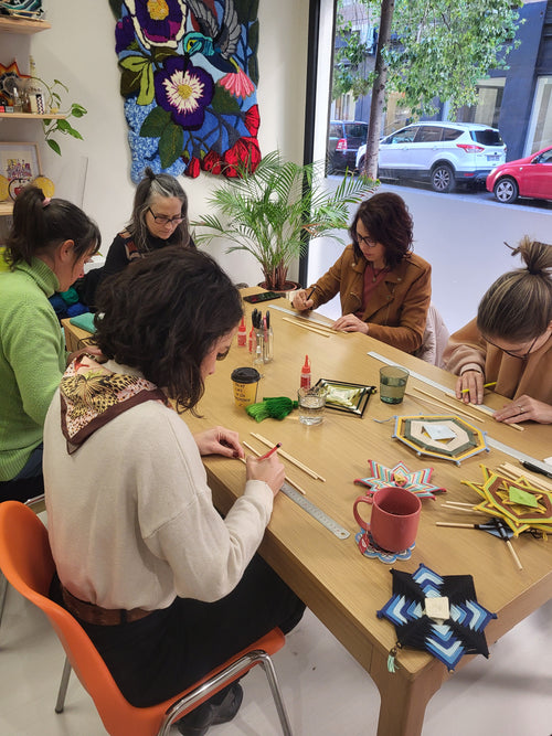 Mandalas tejidos: equilibrando tus hemisferios Febrero o marzo