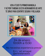 Mandalas tejidos: equilibrando tus hemisferios Enero