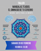 Mandalas tejidos: equilibrando tus hemisferios Febrero